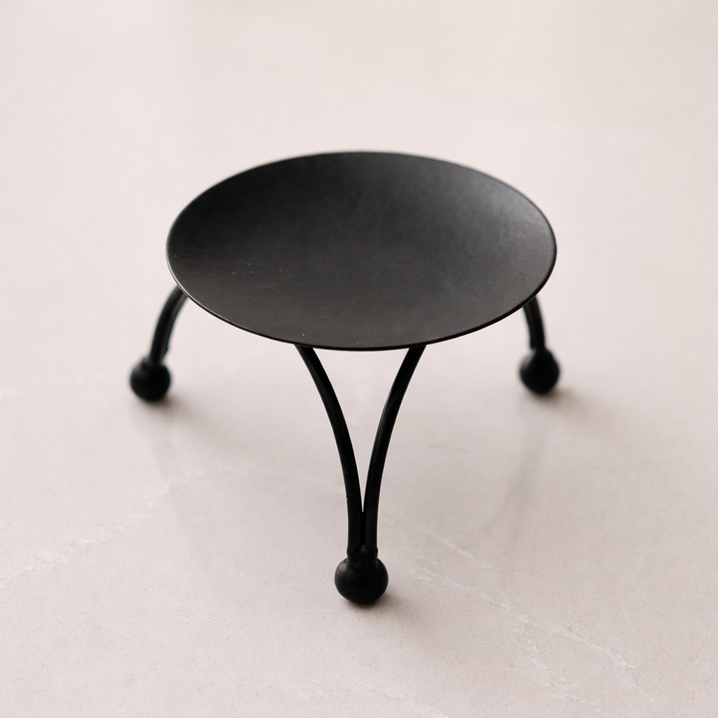 Iron Candle Tray Stand