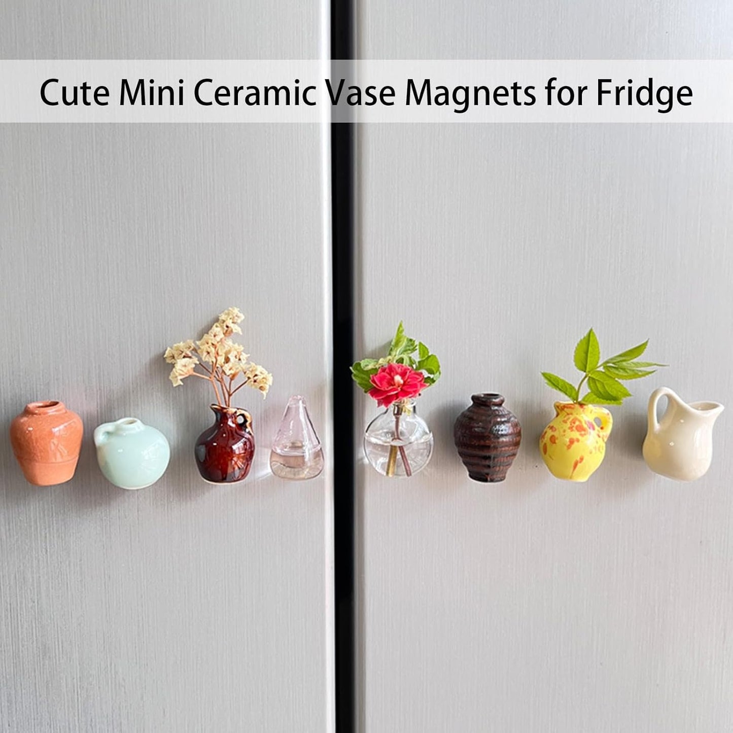 ๐ธ Mini Magnetic Vase โ Fridge Decor