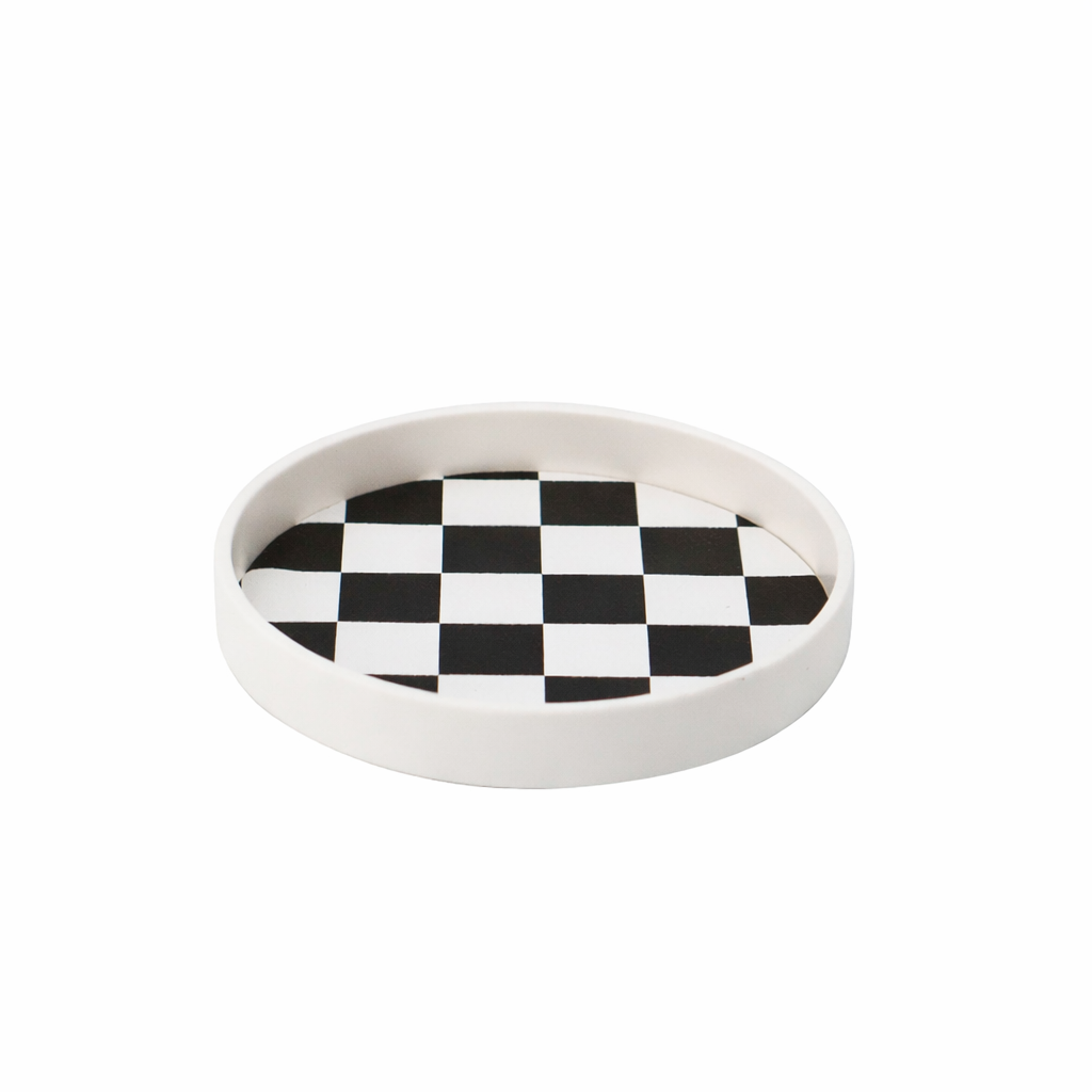 Checkered Coaster