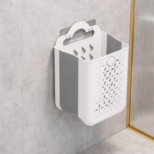Foldable Wall-Mounted Laundry Basket