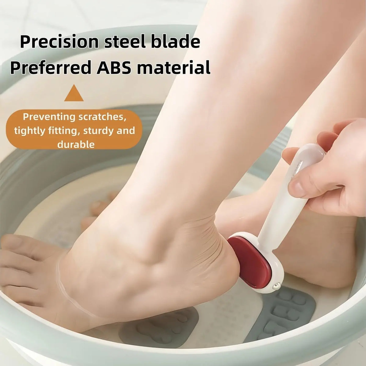 Double-Sided Foot Scraper for Callus Removal