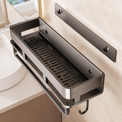 Wall-Mounted Bathroom Storage Shelf