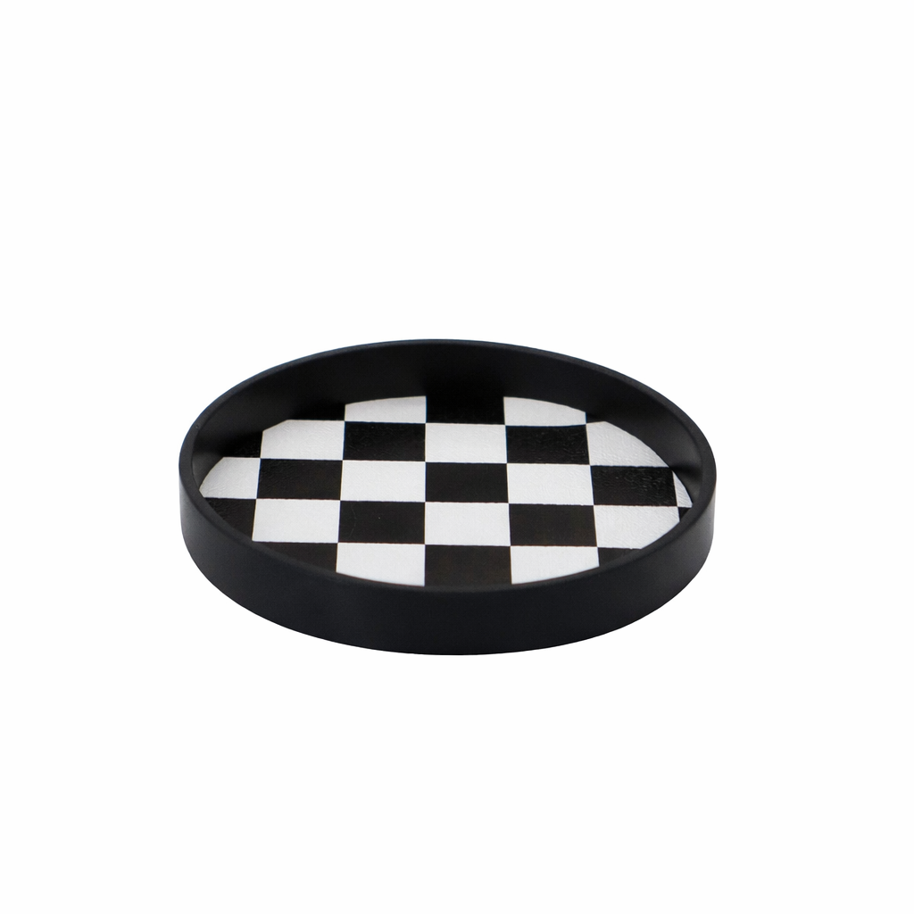 Checkered Coaster