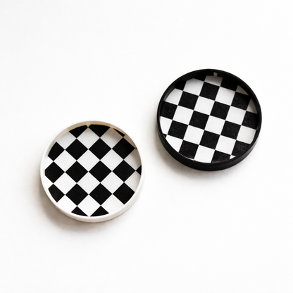 Checkered Coaster