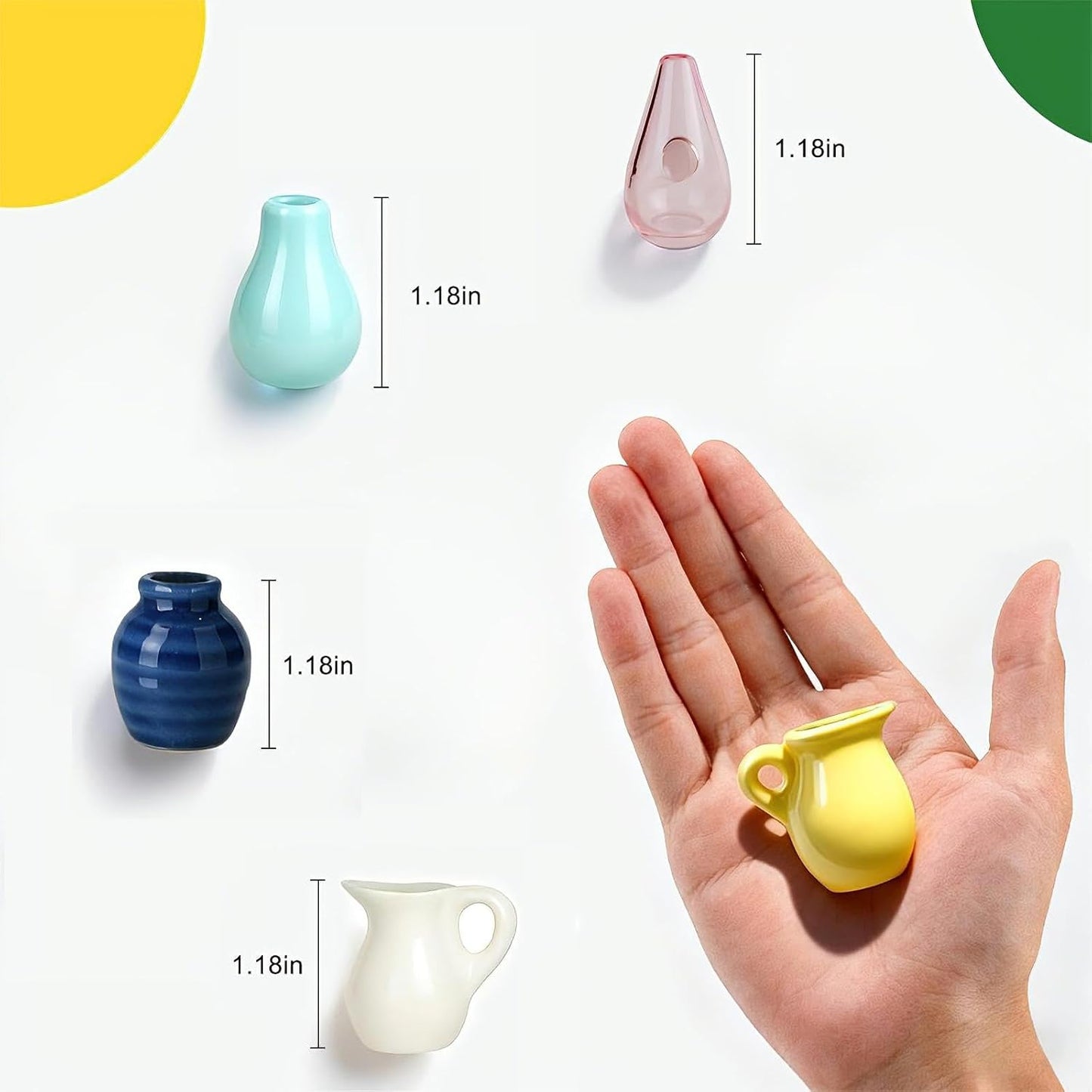 🌸 Mini Magnetic Vase – Fridge Decor
