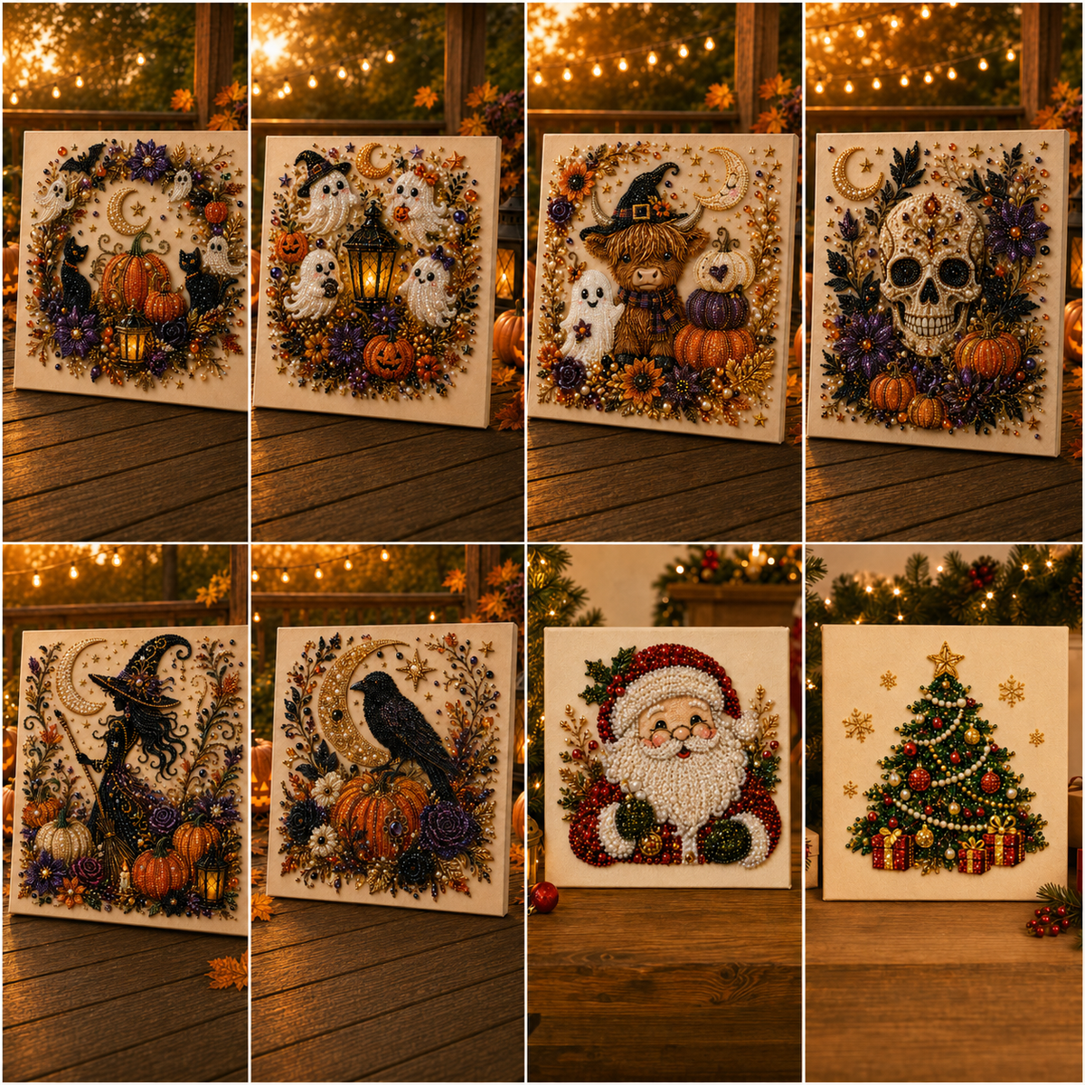 Early Bird 57% Off – Halloween Ghost Diamond Painting Kit