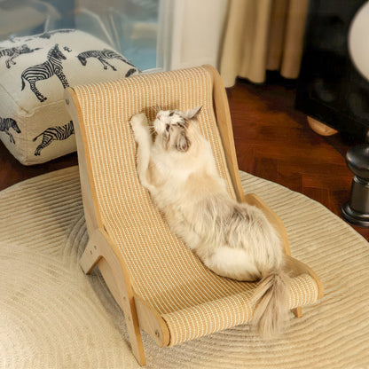Cat Lounge Chair for Scratching & Relaxing