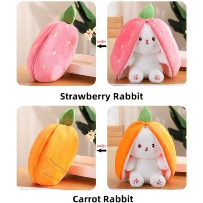 49% OFF 🐰 Easter Early Sale! Strawberry Bunny Plush – Cute Fruit Doll Gift