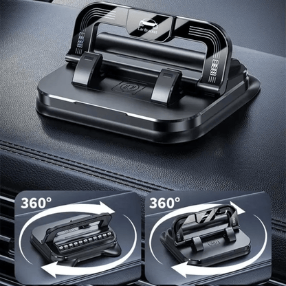 🔥 360° Rotating Dashboard Phone Holder