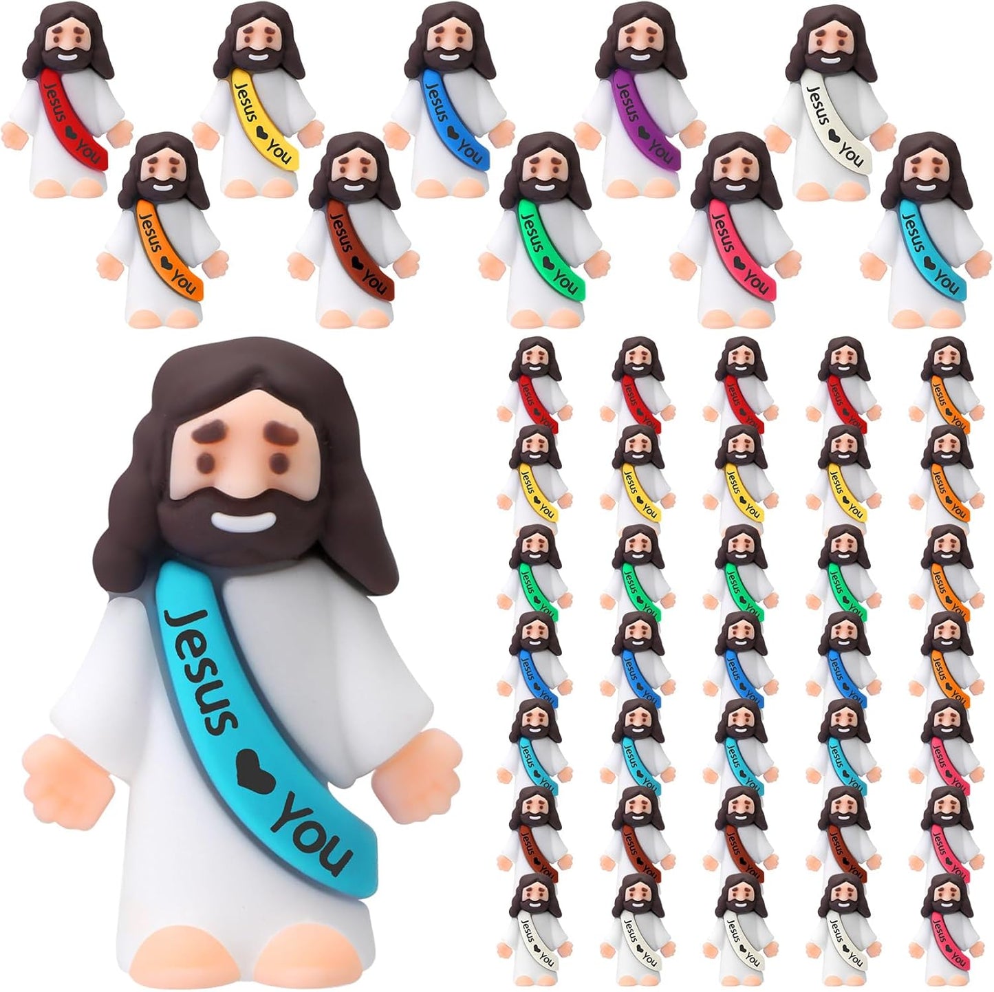 Easter Mini Jesus “Jesus Loves You” Pocket Figures