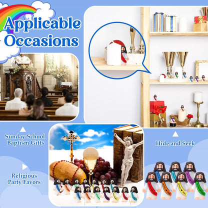 Easter Mini Jesus “Jesus Loves You” Pocket Figures