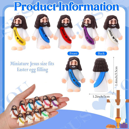 Easter Mini Jesus “Jesus Loves You” Pocket Figures
