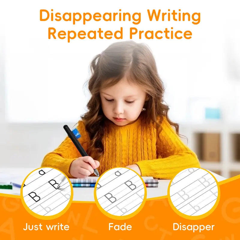 💥LAST DAY SALE 48%OFF💥📚MagicBook | Kids Practice Copybook Set (4Pcs/Set)