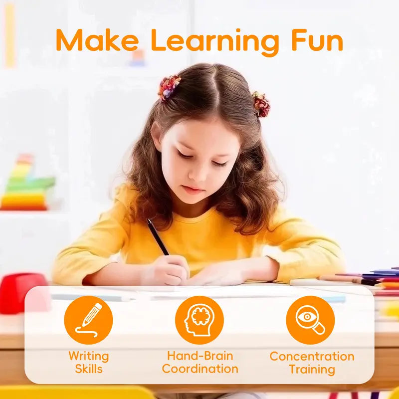 💥LAST DAY SALE 48%OFF💥📚MagicBook | Kids Practice Copybook Set (4Pcs/Set)