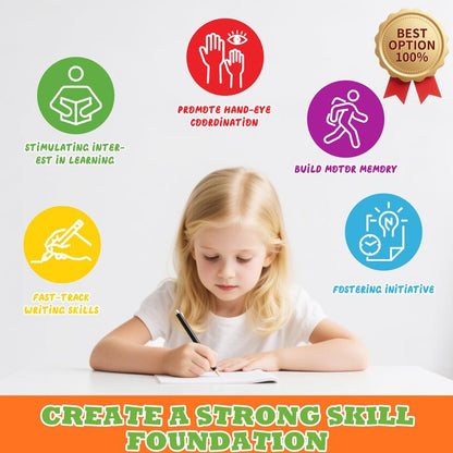 💥LAST DAY SALE 48%OFF💥📚MagicBook | Kids Practice Copybook Set (4Pcs/Set)